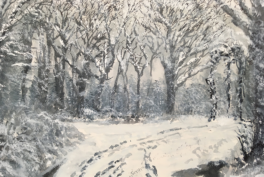 Winner March Theme Night – Winter Trees